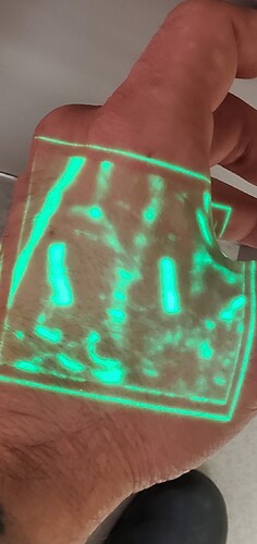 glowy hand