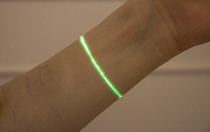 With power, medium light