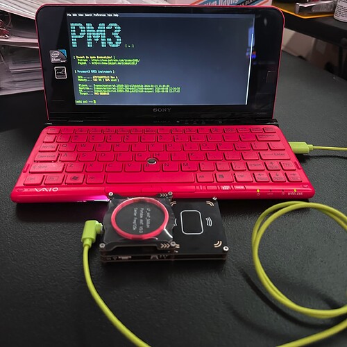 Vaio p proxmark