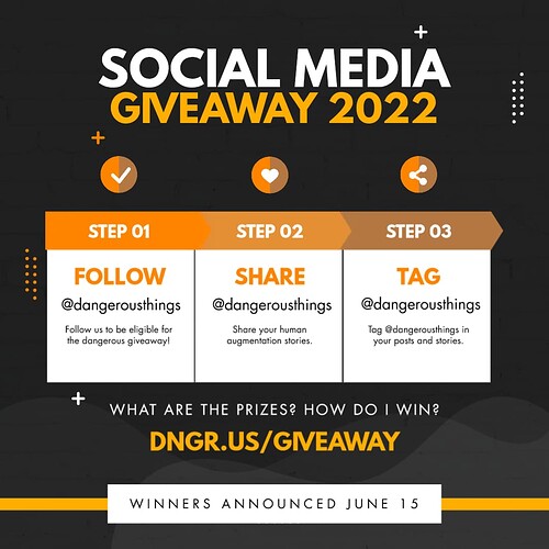 Social Media Giveaway