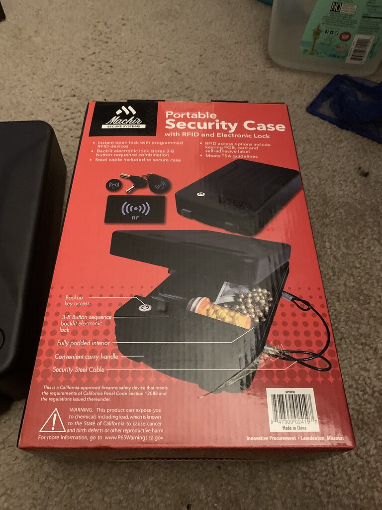 Machir secure systems Portable Security Case Reviews Dangerous
