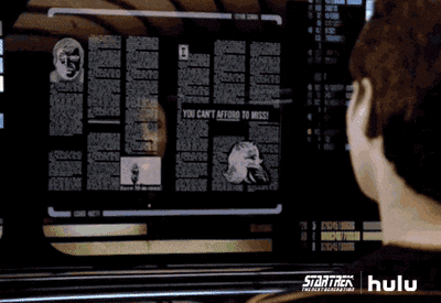 data looking through data