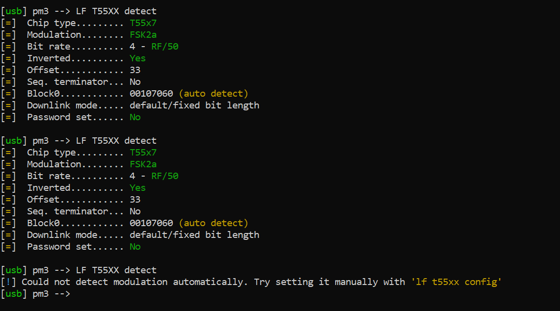 T5577 Detect