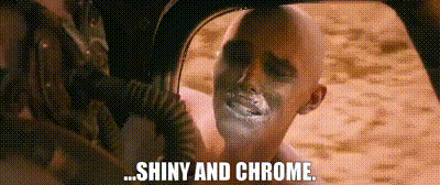 shiney and chrome